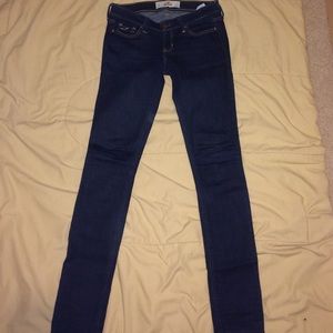 Hollister rinse jeans super skinny