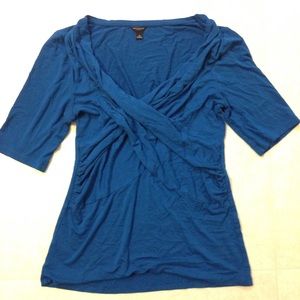 Blue Ann Taylor top