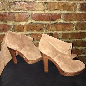 Michael Kors Brown Suede Boots