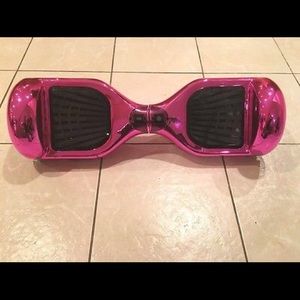 Pink hover board