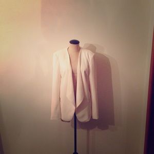 Unstructured jacket by White House Black Market