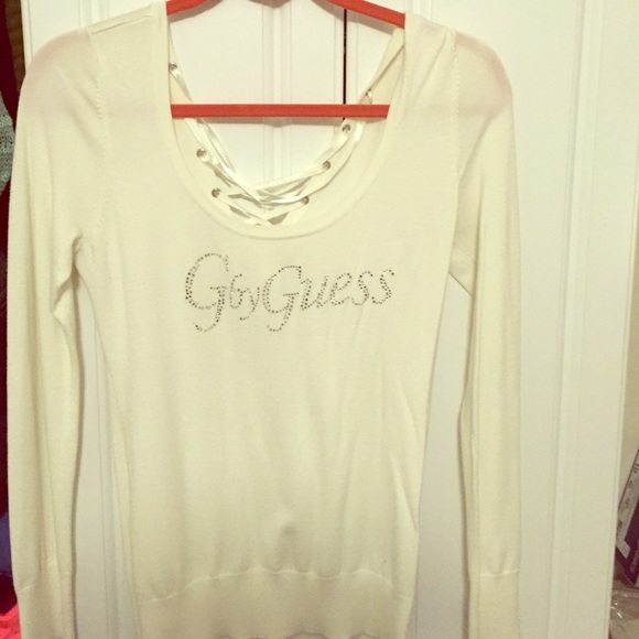 Beige long sleeve sweater