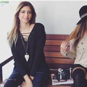 2015 LF black lace sweater!!