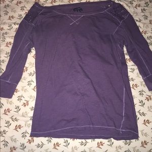 American Eagle quarter sleeve shirt