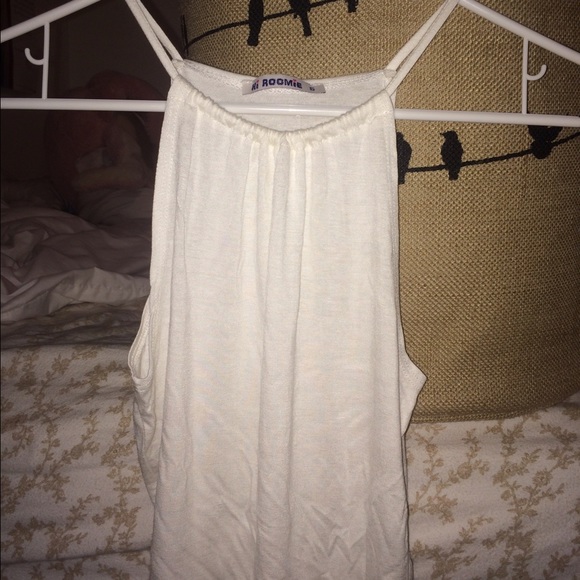 Cute White Crop Top