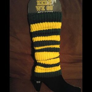 PACKER leg warmers