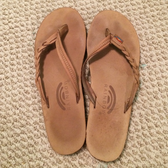 Rainbow brand flip flops