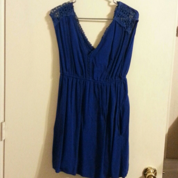Blue forever 21 dress