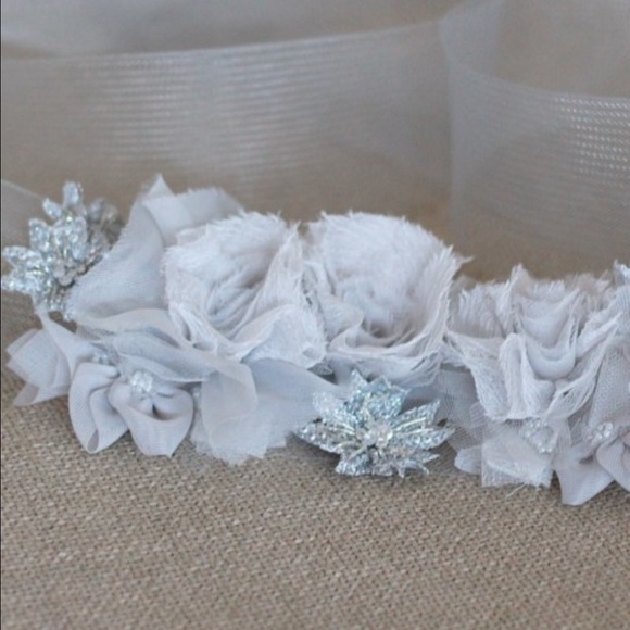 Vera wang wedding dash in grey. Used once