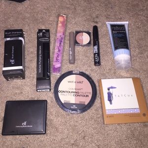 Makeup bundle w/ nail file and hair mask