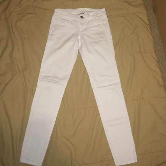 American eagle white jeggings