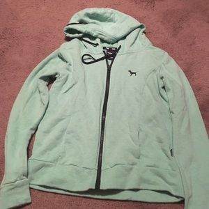 Lime green Victoria secret pink sweatshirt!