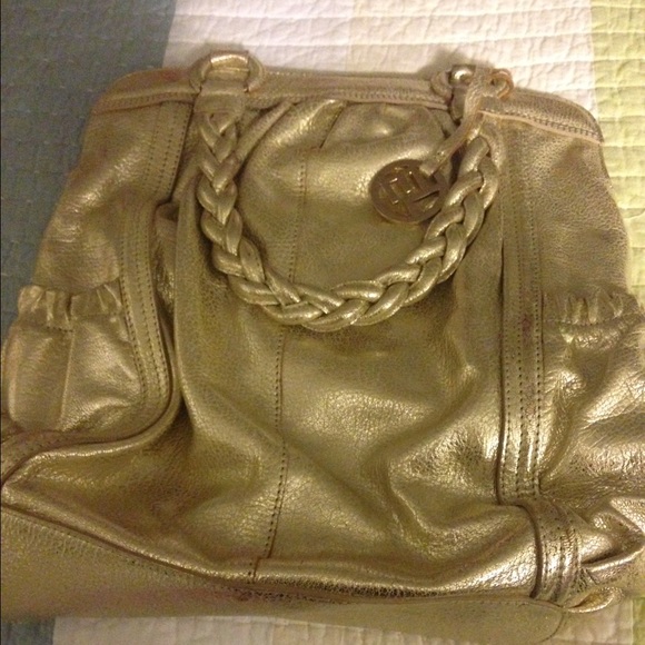 Elliott Lucca Gold bag