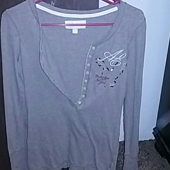 Tan american eagle long sleeve