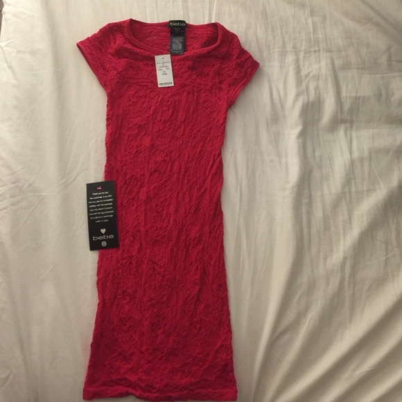 bebe Dresses & Skirts - Bebe Fem Cup Sleeve dress
