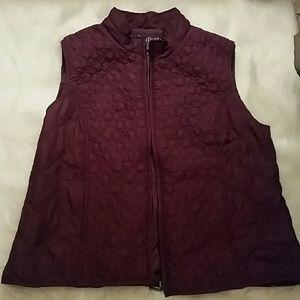Cute purple vest