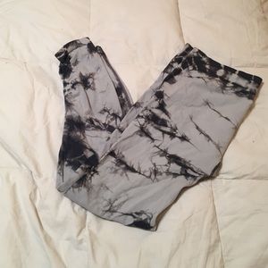 Tie dye tights