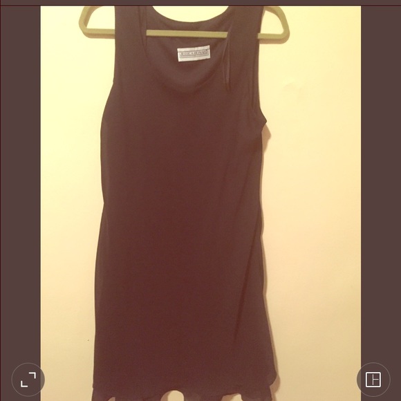 black dress