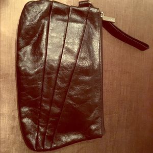 Hobo clutch wristlet.