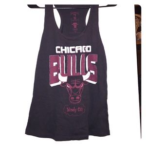 Chicago Bulls grayish black tank