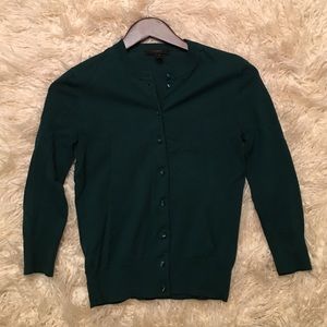 J.Crew Cotton Jackie Cardigan Sweater