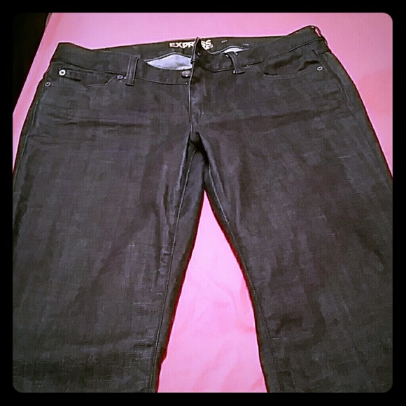 Express Eva Fit & Flare Jeans