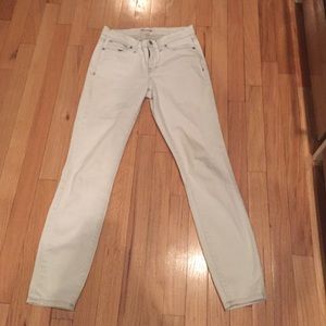 Madewell size 27 light wash denim pants!