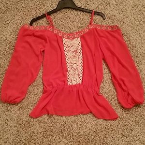 Off the shoulder shirt