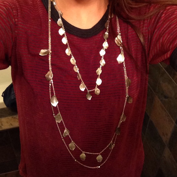 Stunning Leaf Layered Necklace