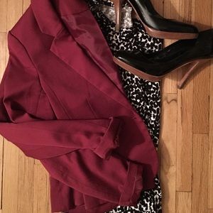 H&M Maroon Blazer