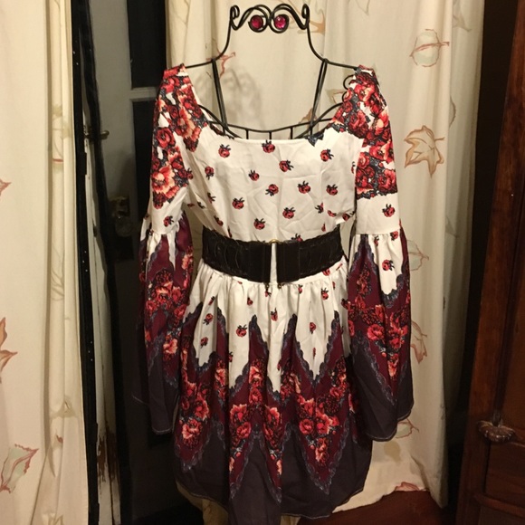 Hipster Plunging Back Dress (dress only)