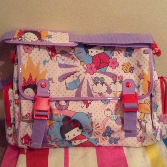 Sanrio Handbags - Sanrio Hello Kitty Messenger/Diaper Bag