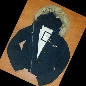 Hollister Co Winter Coat Size Small