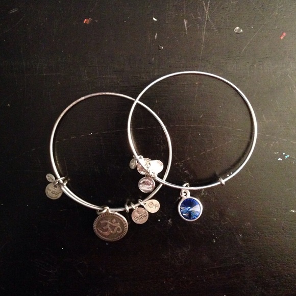 Two Alex and Ani Bracelets