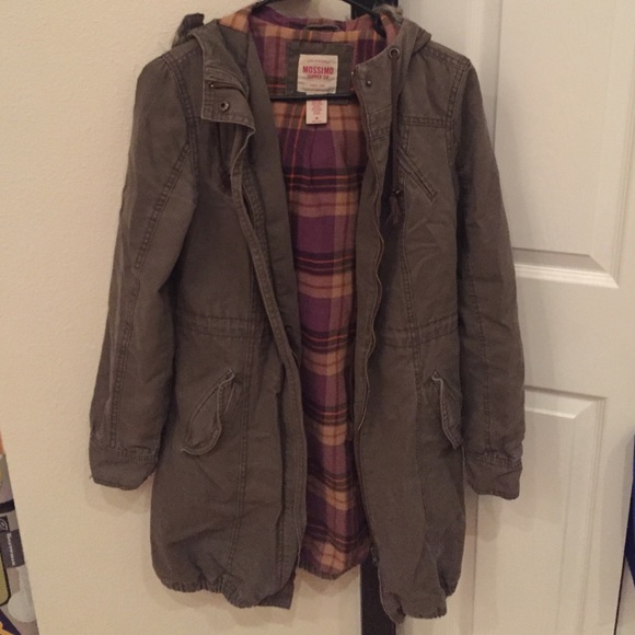 Canvas Jacket with Flannel Lining