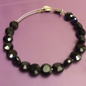 Jet Lux Bead Bangle