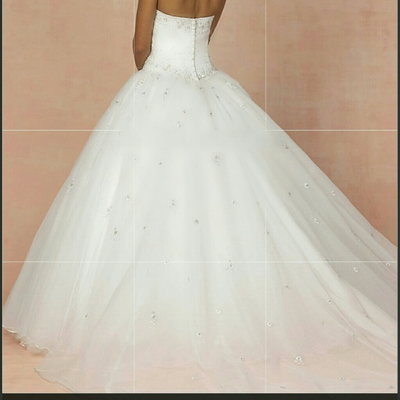 Beautiful Beaded Wedding Ball Gown
