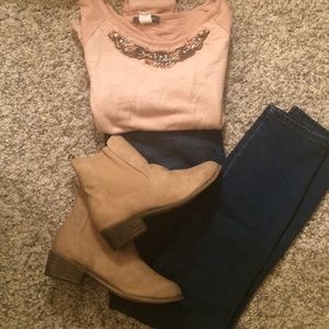 Chelsea style booties