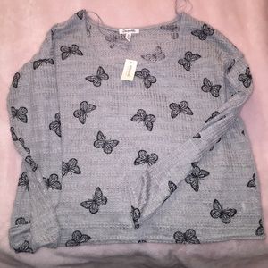 Butterfly light sweater pullover
