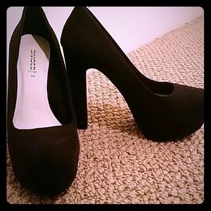 Black Platform Heels
