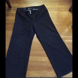 NEW LB TROUSER FLARE LEG JEANS.