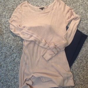 Express light knit sweater