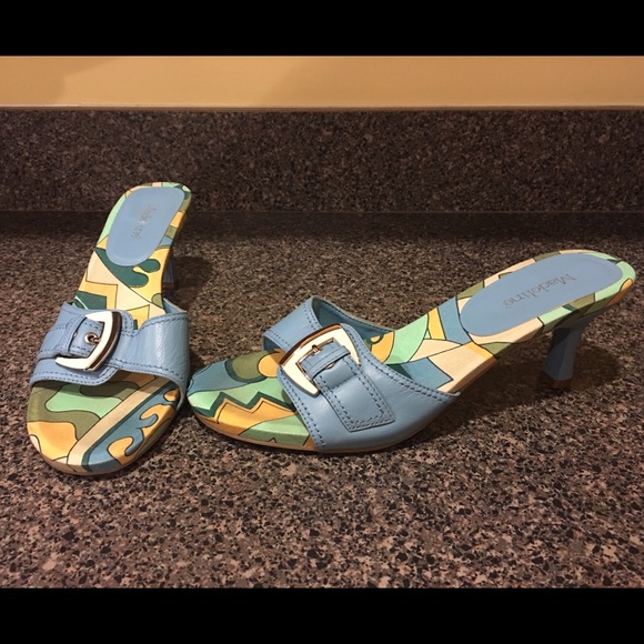 GUC, Madeline leather heels, Womens 10