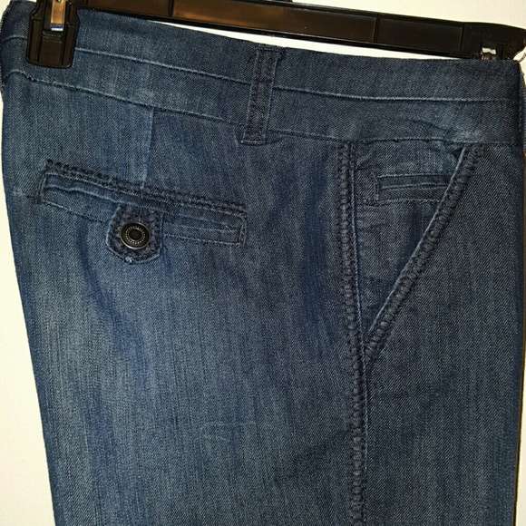 Covington dark denim trouser cut jeans
