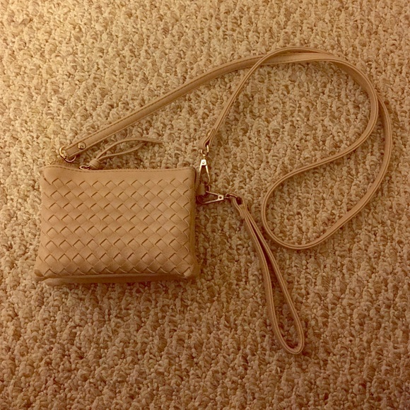 Cream colored clutch/satchel - Picture 1 of 3
