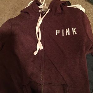 Pink hoodie