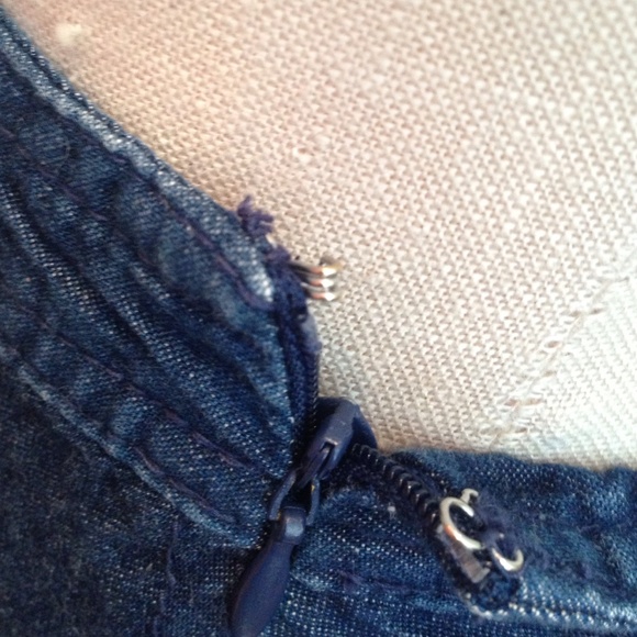 TRADED 🌟❤️🎉🎁Dark Blue Jean skirt - Picture 4 of 4