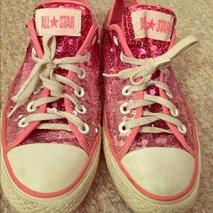 Size 9 Sequin Converse