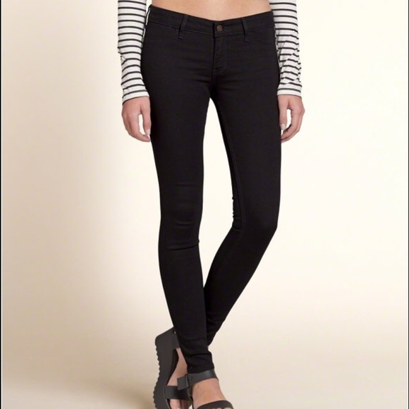 Black Skinny Jeans - Hollister