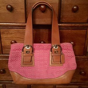 Pink Coach Purse